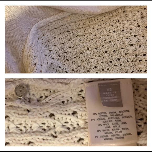 Anthro Knitted and Knotted Circle Fringe Cardi - Picture 8 of 8